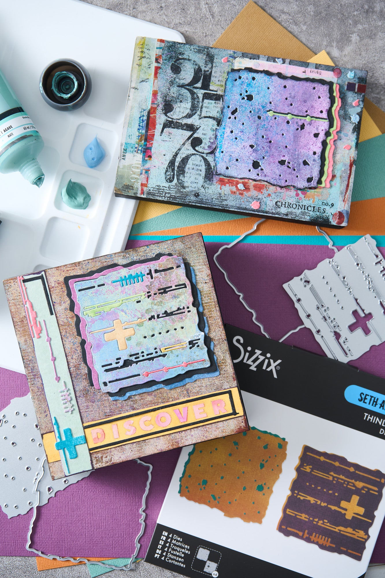 sizzix-thinlits-paper-cutz-1-seth-apter-stanzform-4-tlg-grunge image 4