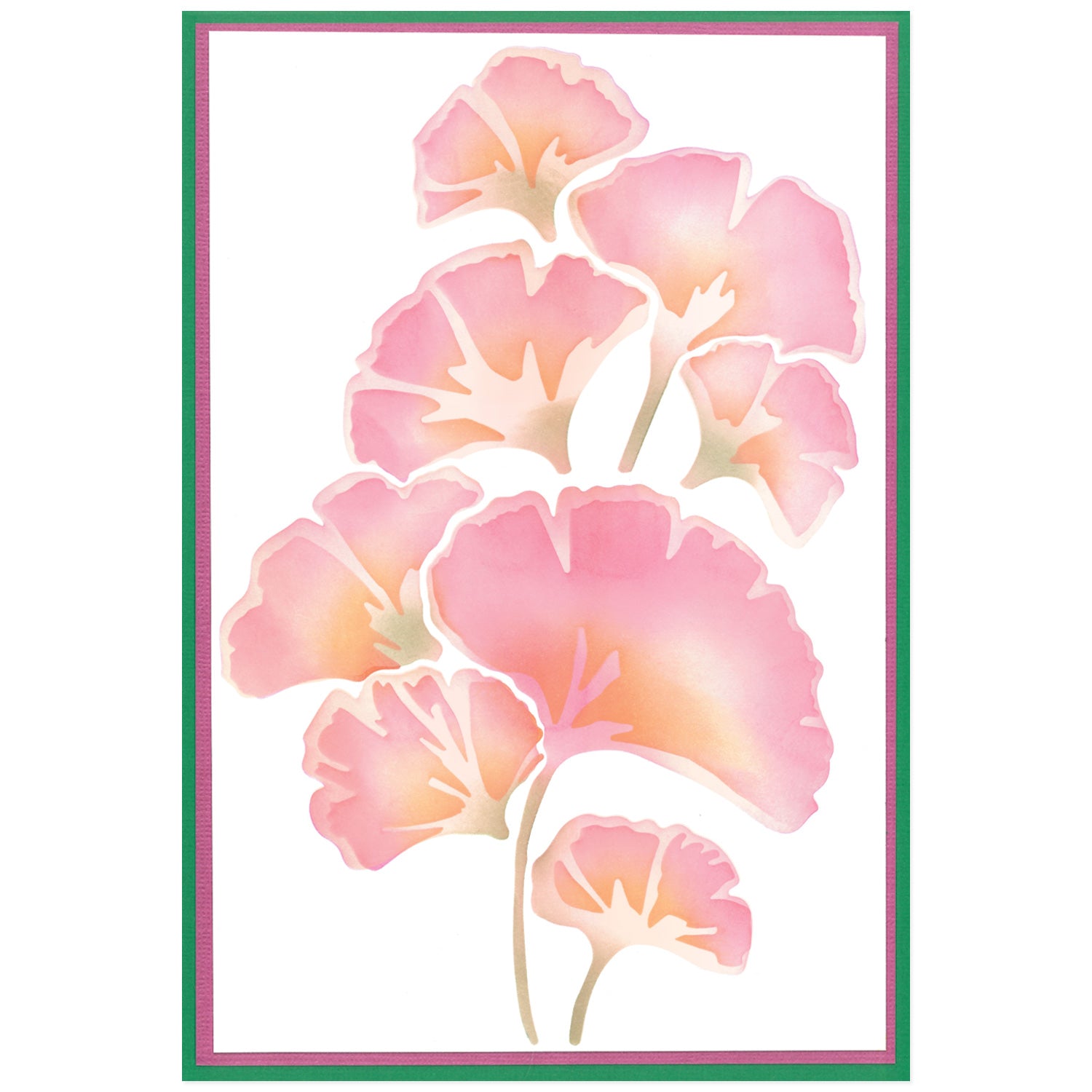 sizzix-a5-stencil-cosmopolitan-schablone-2er-floral-stacey-park image 2