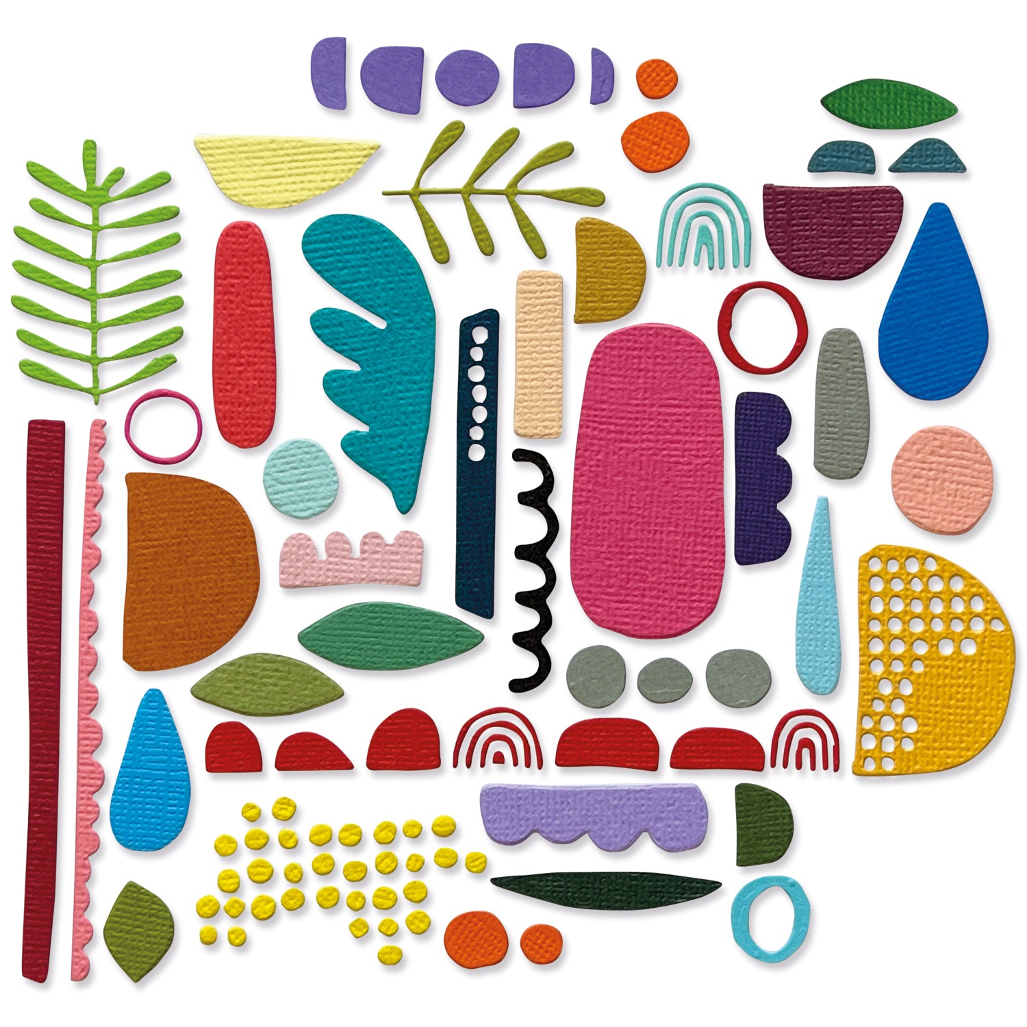 sizzix-thinlits-abstract-elements-stanzschablonen-43tlg-tim-holtz image 1