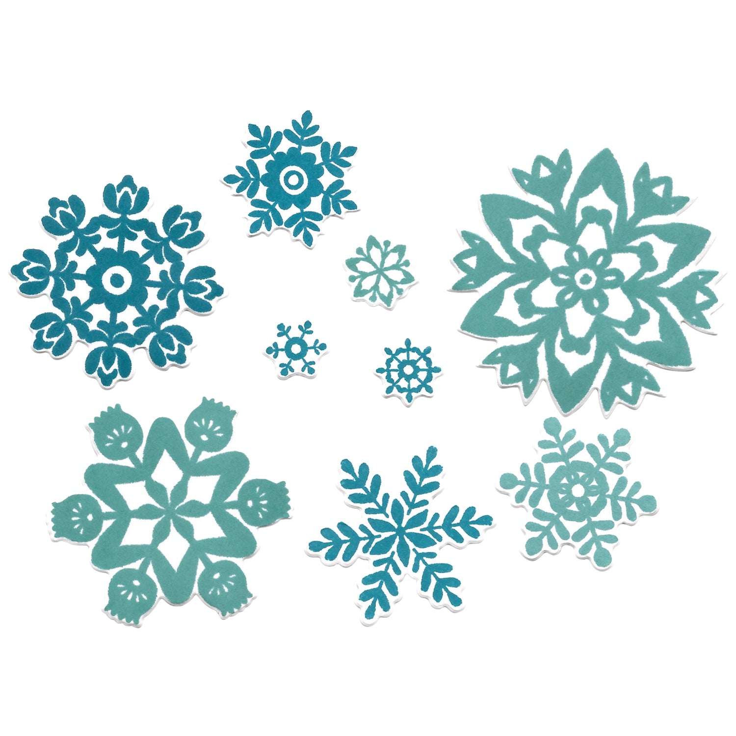 sizzix-clear-stamps-white-christmas-catherine-pooler-12tlg-schnee image 2