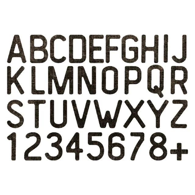 sizzix-thinlits-vault-letterboard-pr-gefolder-stanzen-35tlg image 1