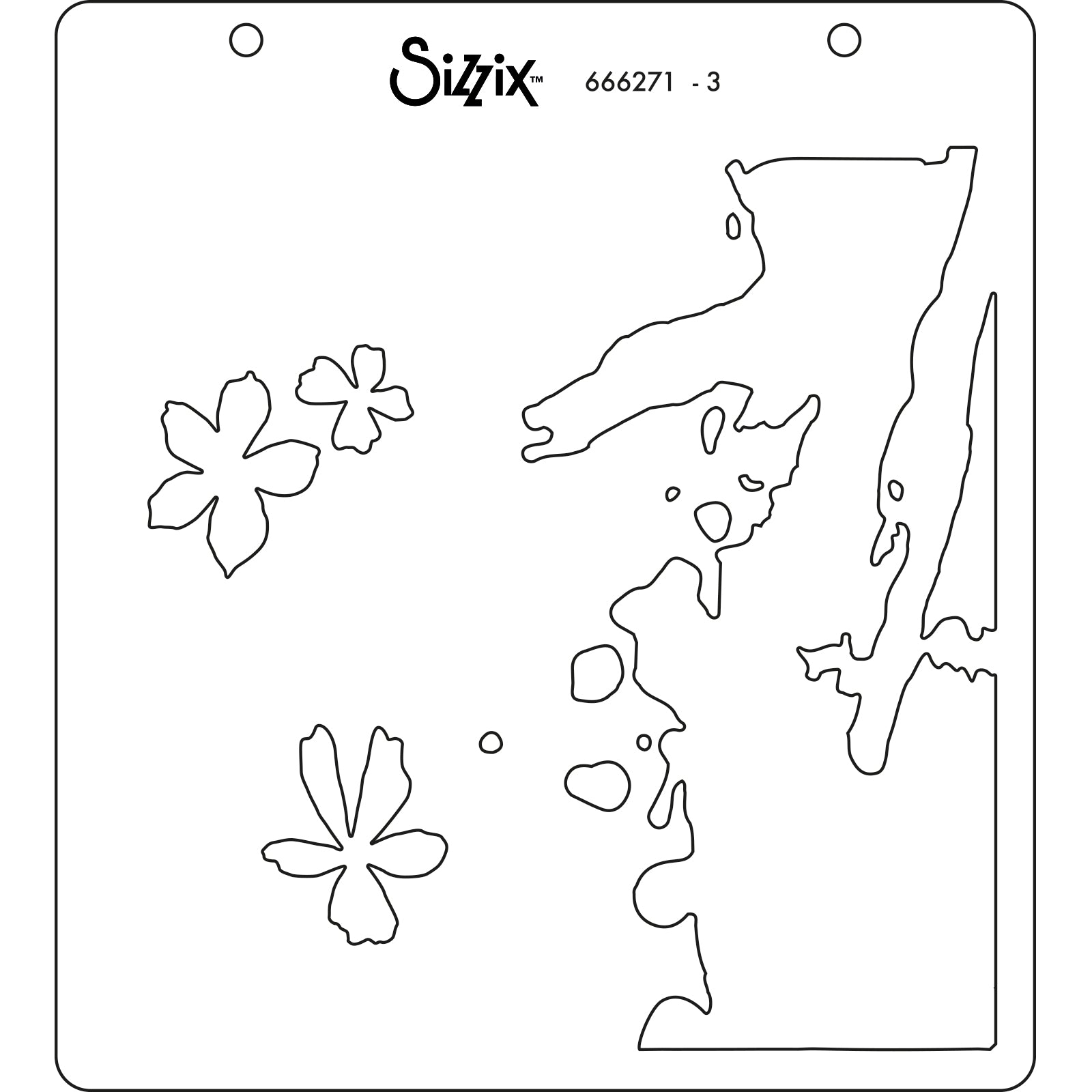 sizzix-layered-stencils-painted-schablonen-4-tlg-abstrakt image 4