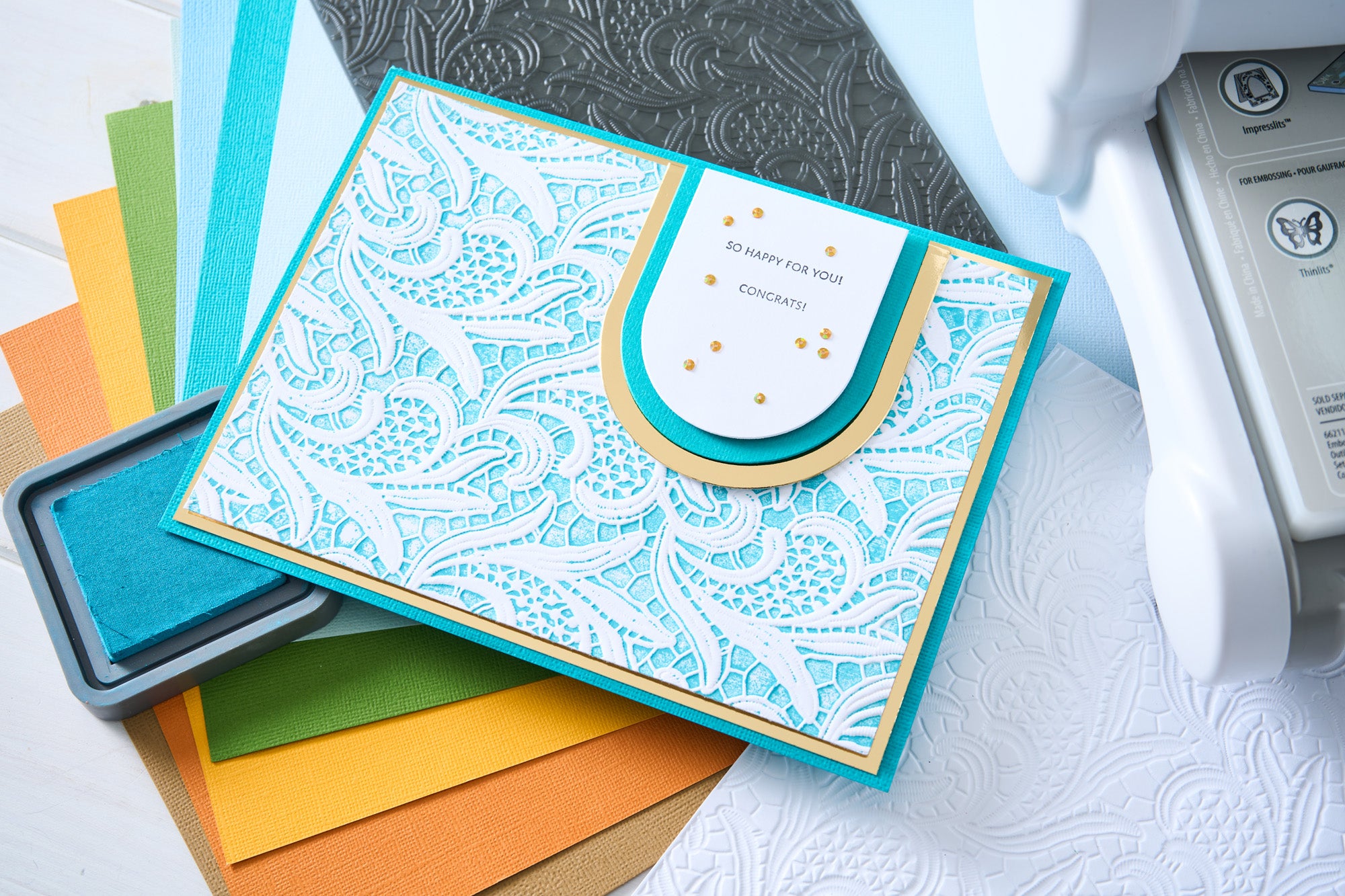 sizzix-3-d-textured-impressions-lacy-leaves-pr-gefolder-a5-blatt image 3