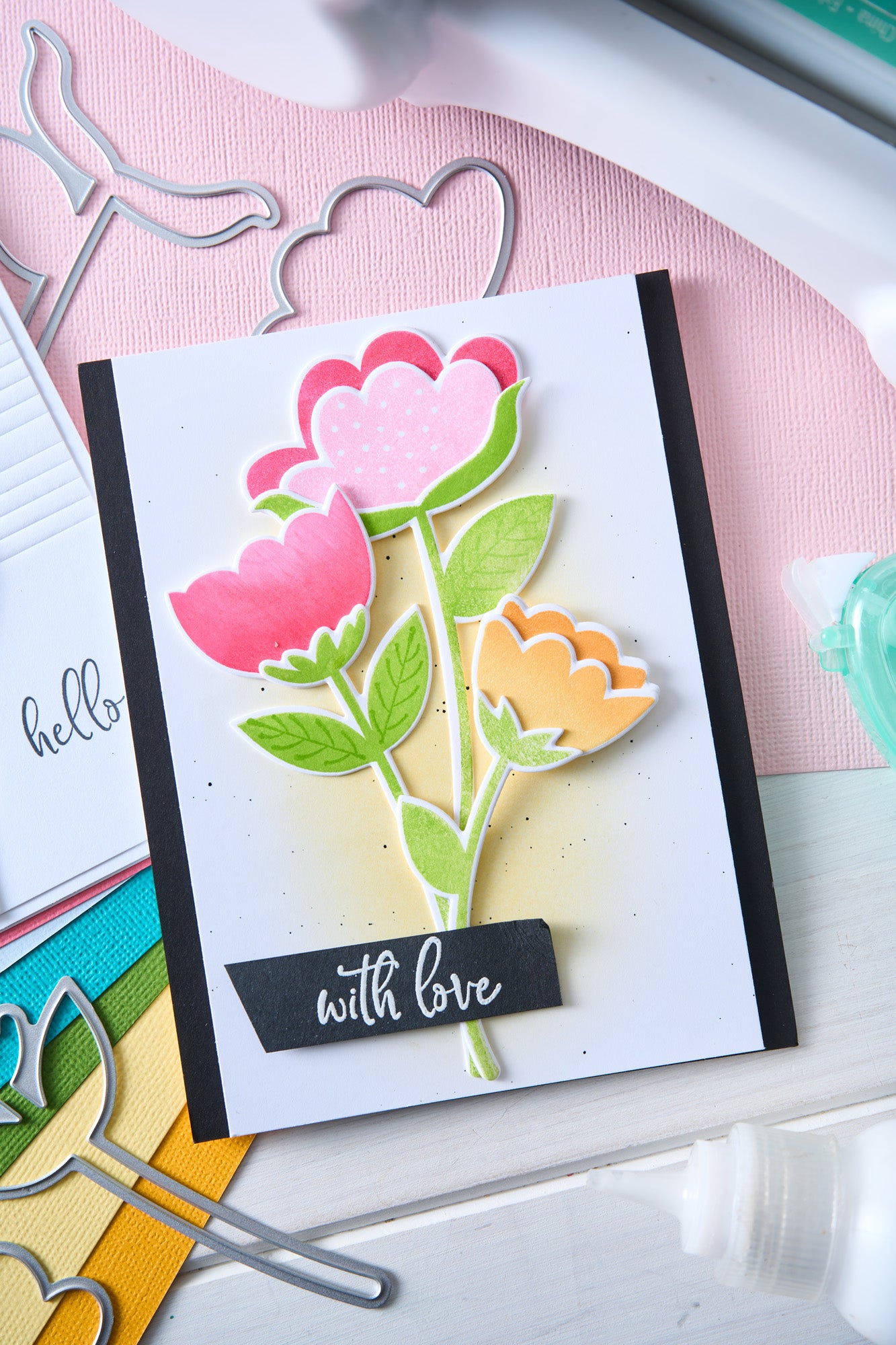 sizzix-whimsy-bloom-1-clear-stamps-22tlg-catherine-pooler image 4