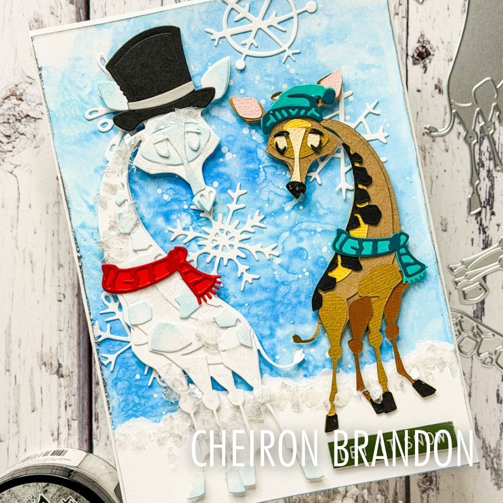 sizzix-thinlits-gertrude-colorize-stanzschablonen-10tlg-giraffe image 4