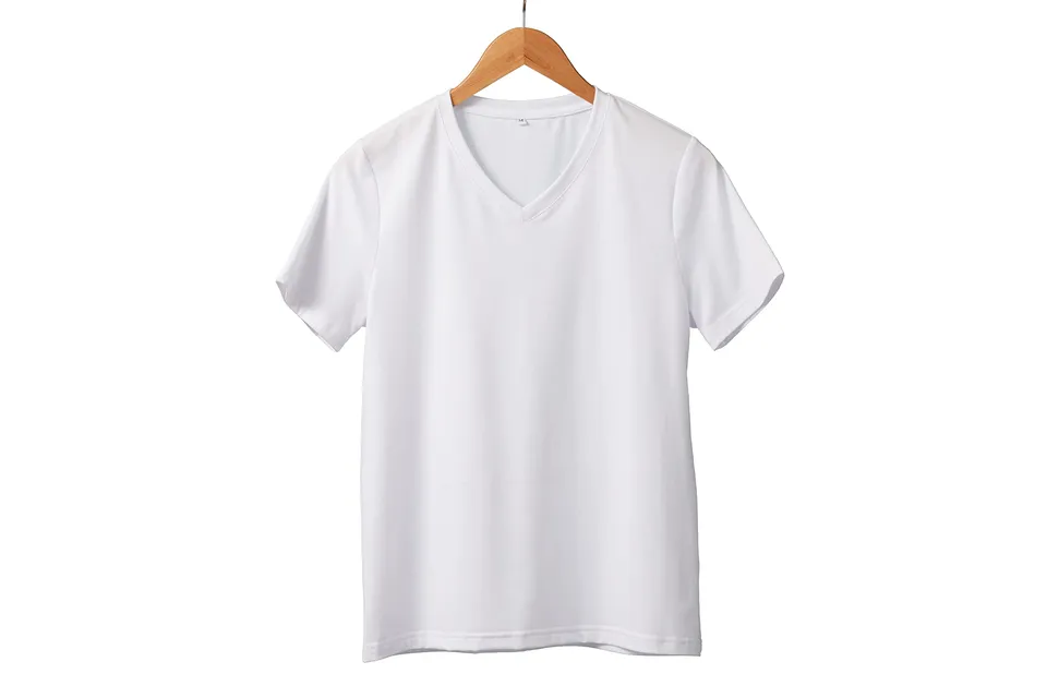 cricut-easypress-t-shirt-rohling-damen-v-ausschnitt-wei-l image 1