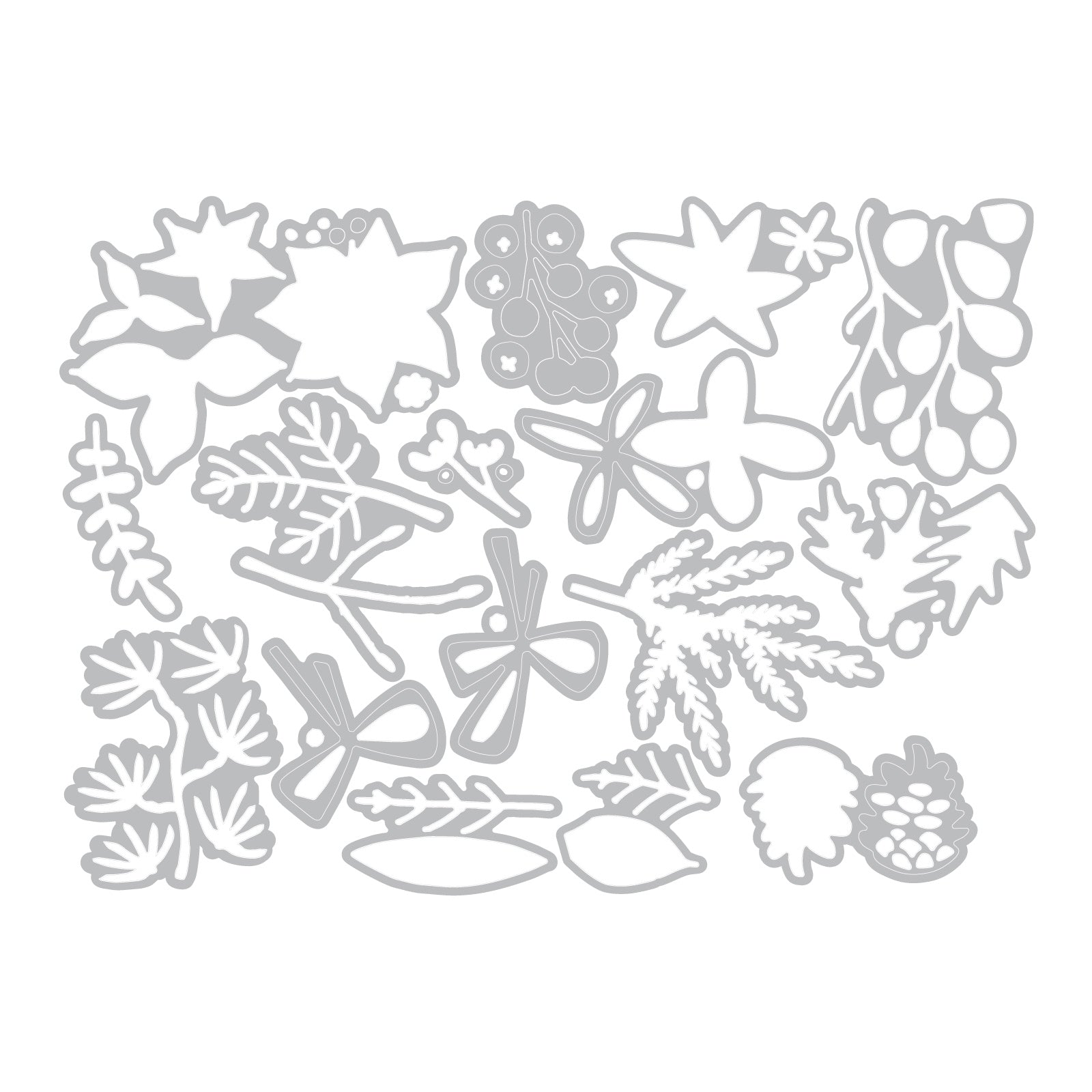 sizzix-thinlits-funky-festive-stanzschablonen-16er-set-weihnachten image 3