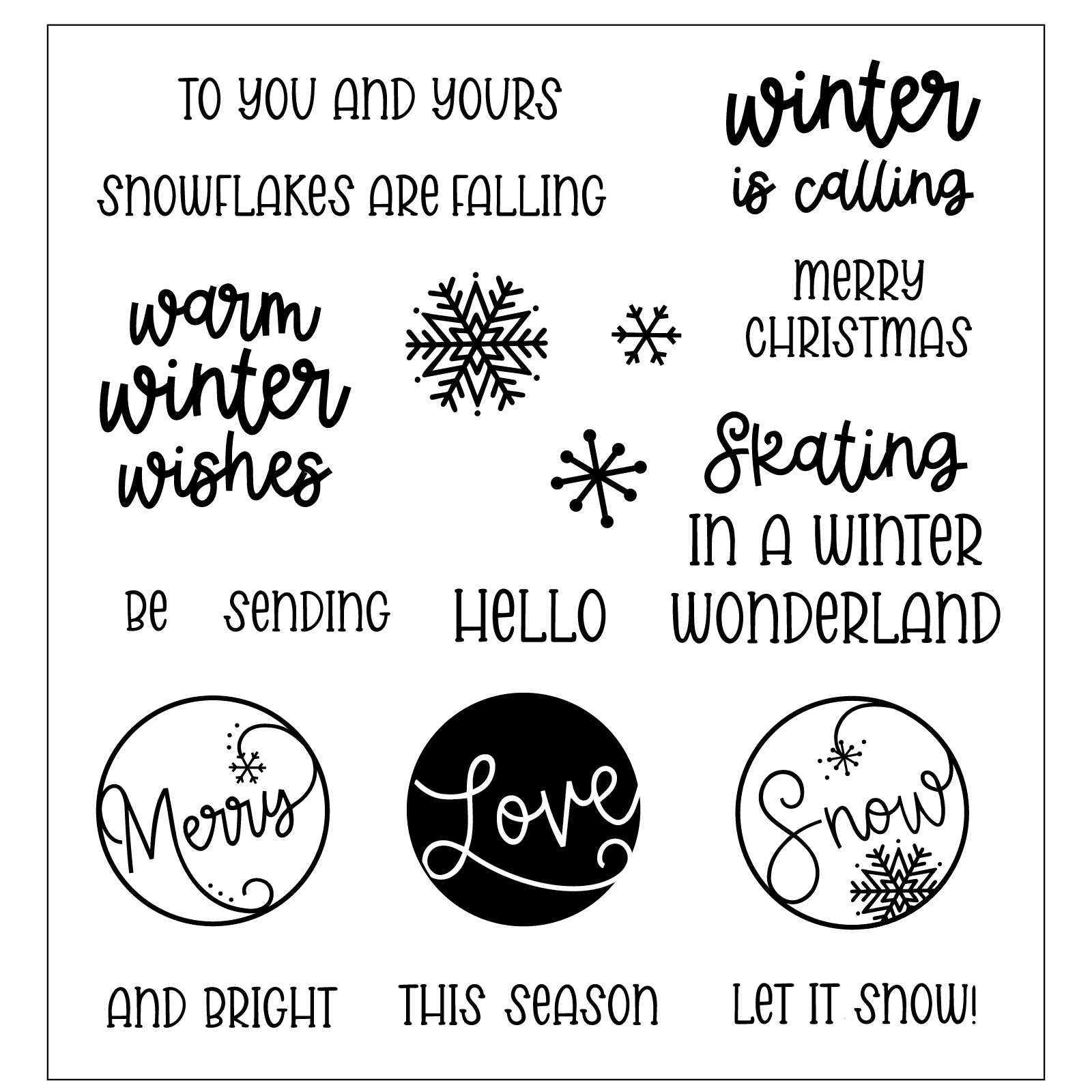 sizzix-clear-stamps-warm-winter-wishes-stempel-18tlg image 5