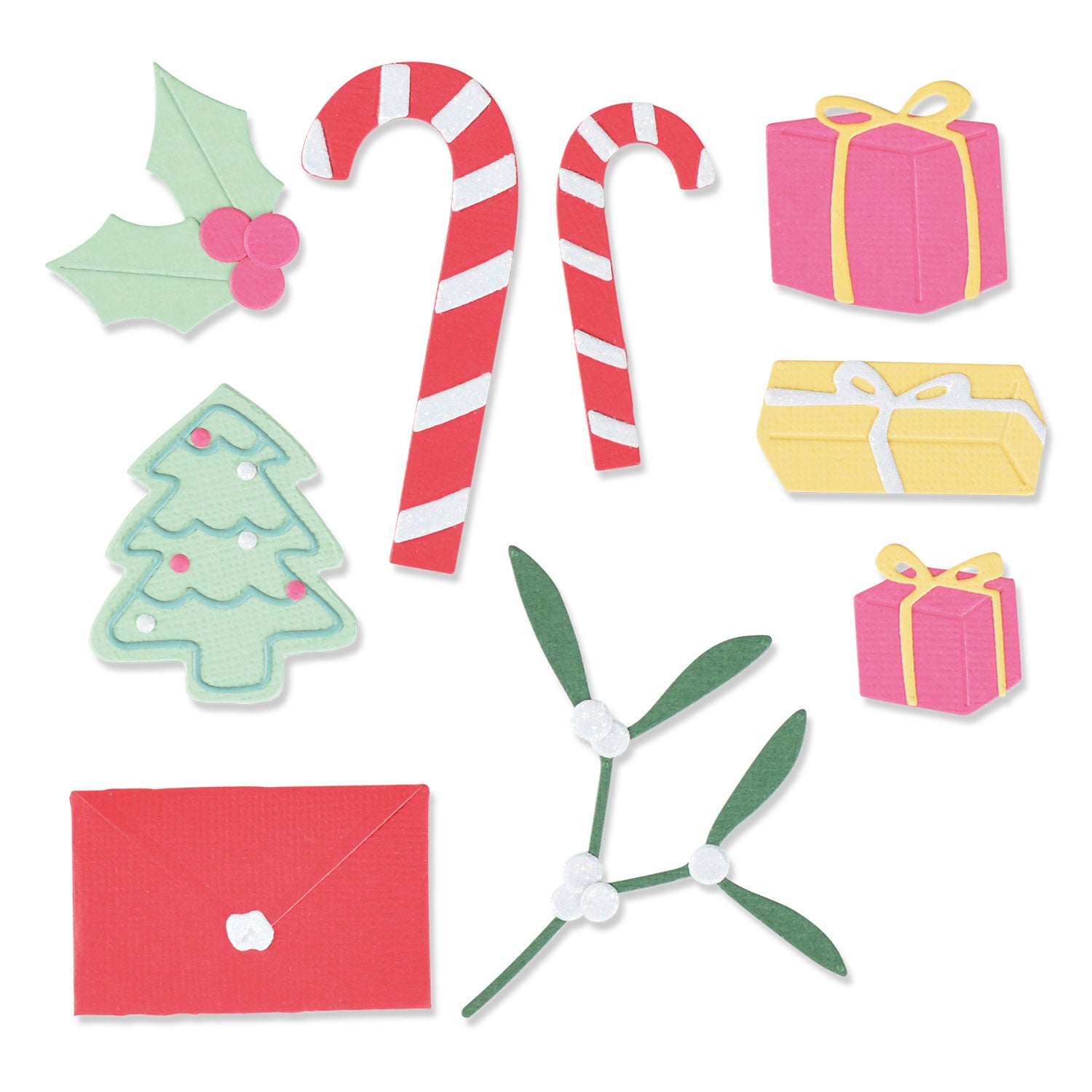 sizzix-thinlits-stocking-fillers-stanzen-14-tlg-weihnachten image 1
