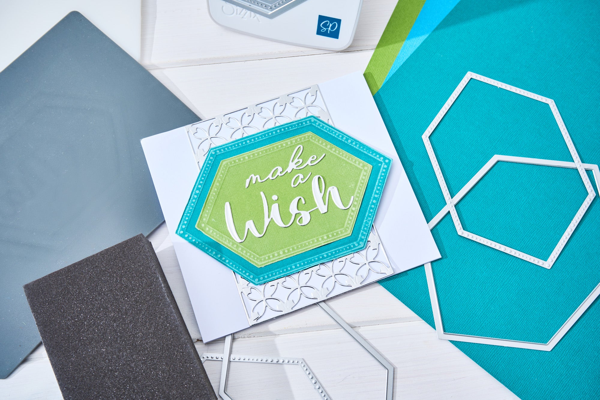 sizzix-framelits-belinda-hexagons-stanze-sechseck-10tlg image 5