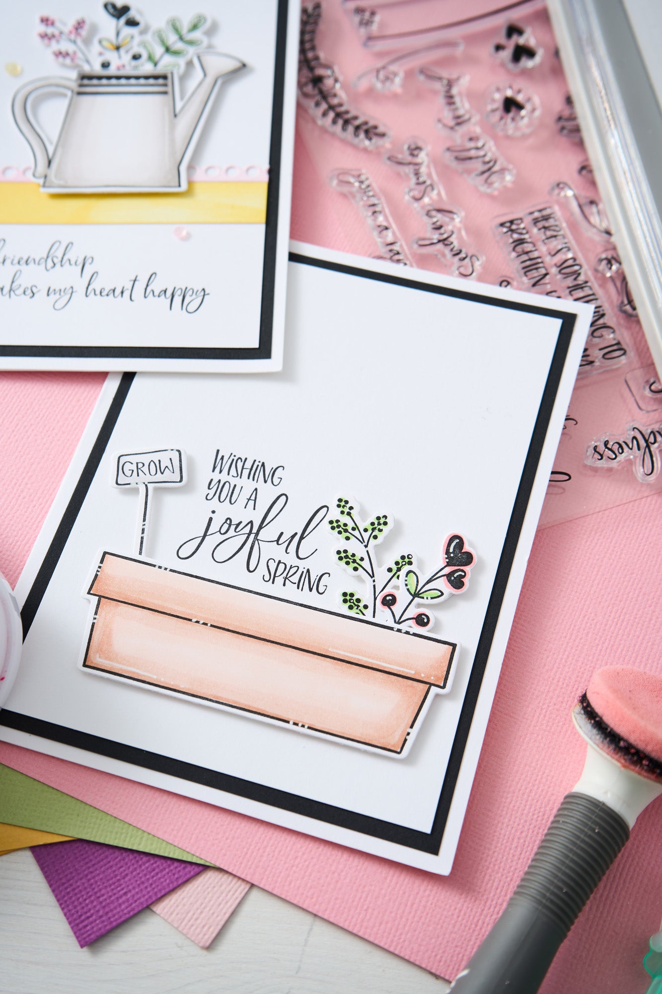 sizzix-clear-stamps-sending-sunshine-sentiments-stempelset-16-teilig image 8