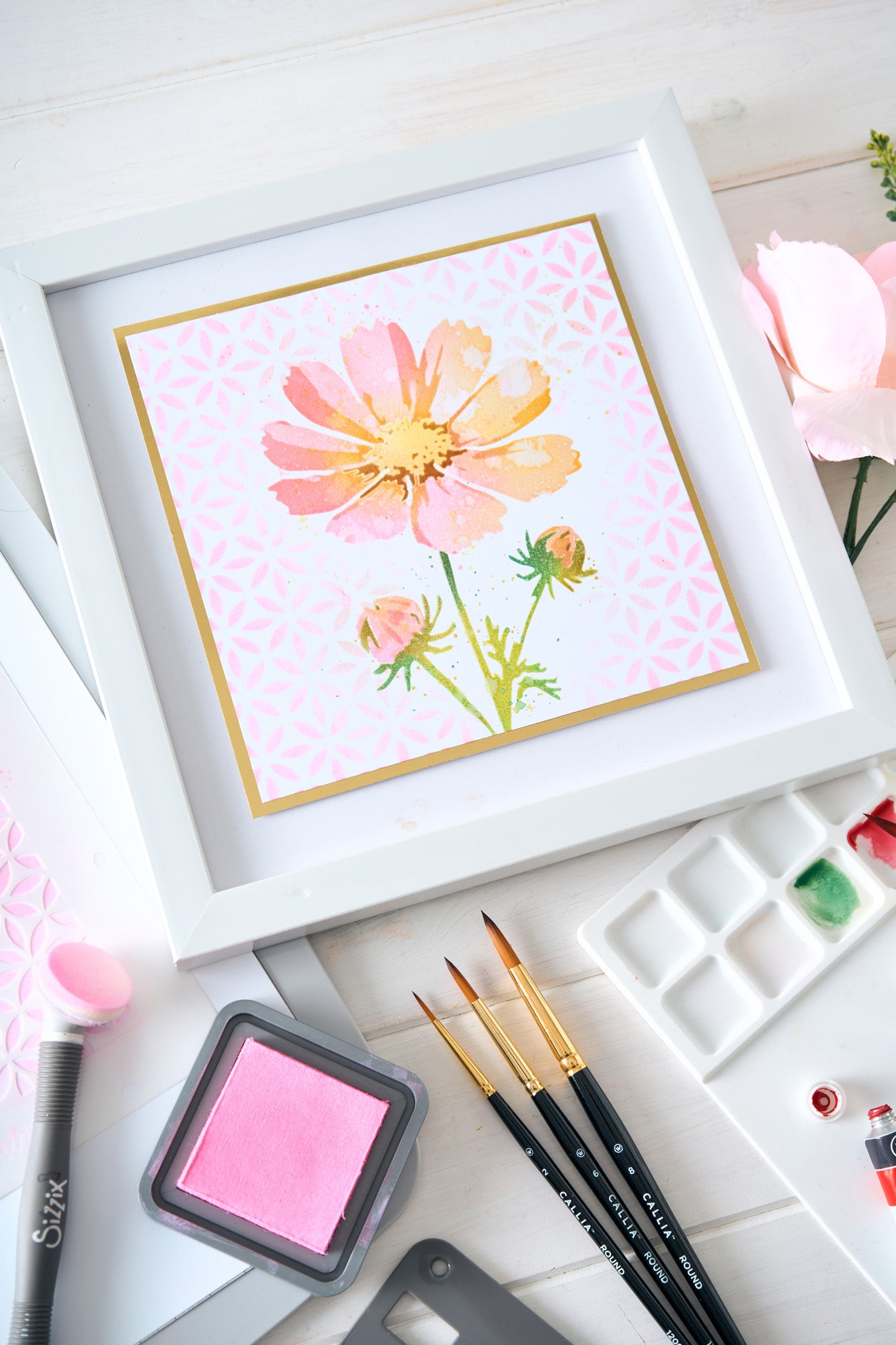 sizzix-studio-cosmo-schablonen-4er-set-blumen-willow-wolfe image 6