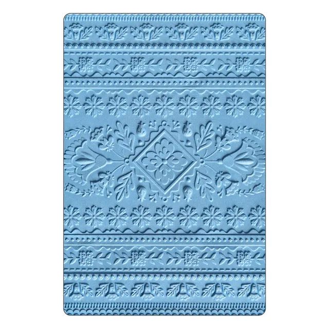 sizzix-3-d-pr-gefolder-folk-art-pattern-blumenmuster image 1