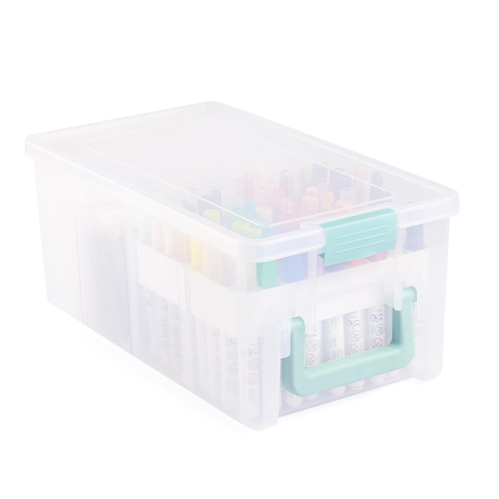 vaessen-creative-florence-karten-aufbewahrungsbox-transparent-39x21cm image 2