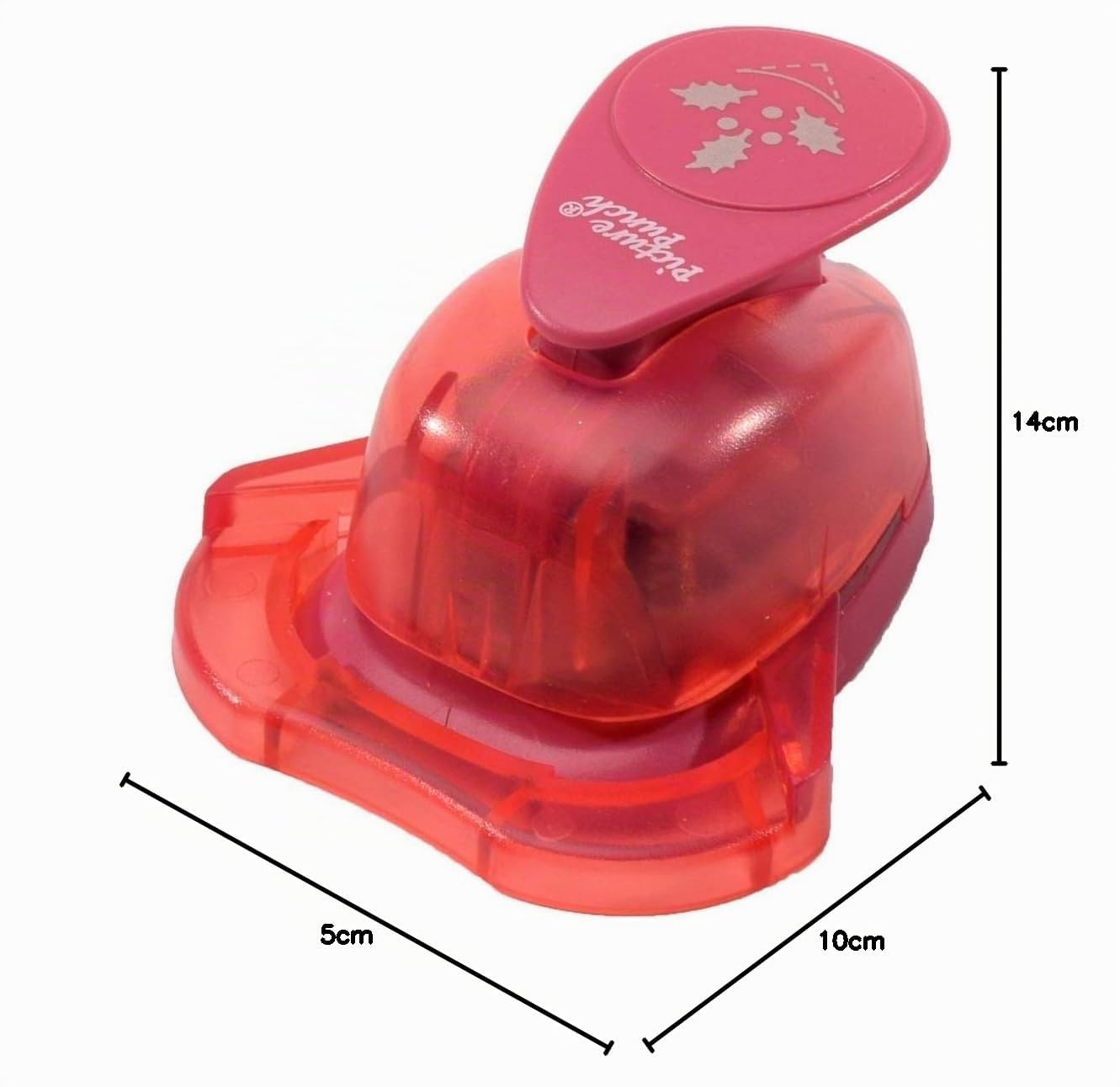 vaessen-creative-cut-easy-eckenstanzer-stechpalme-medium-rosa image 8