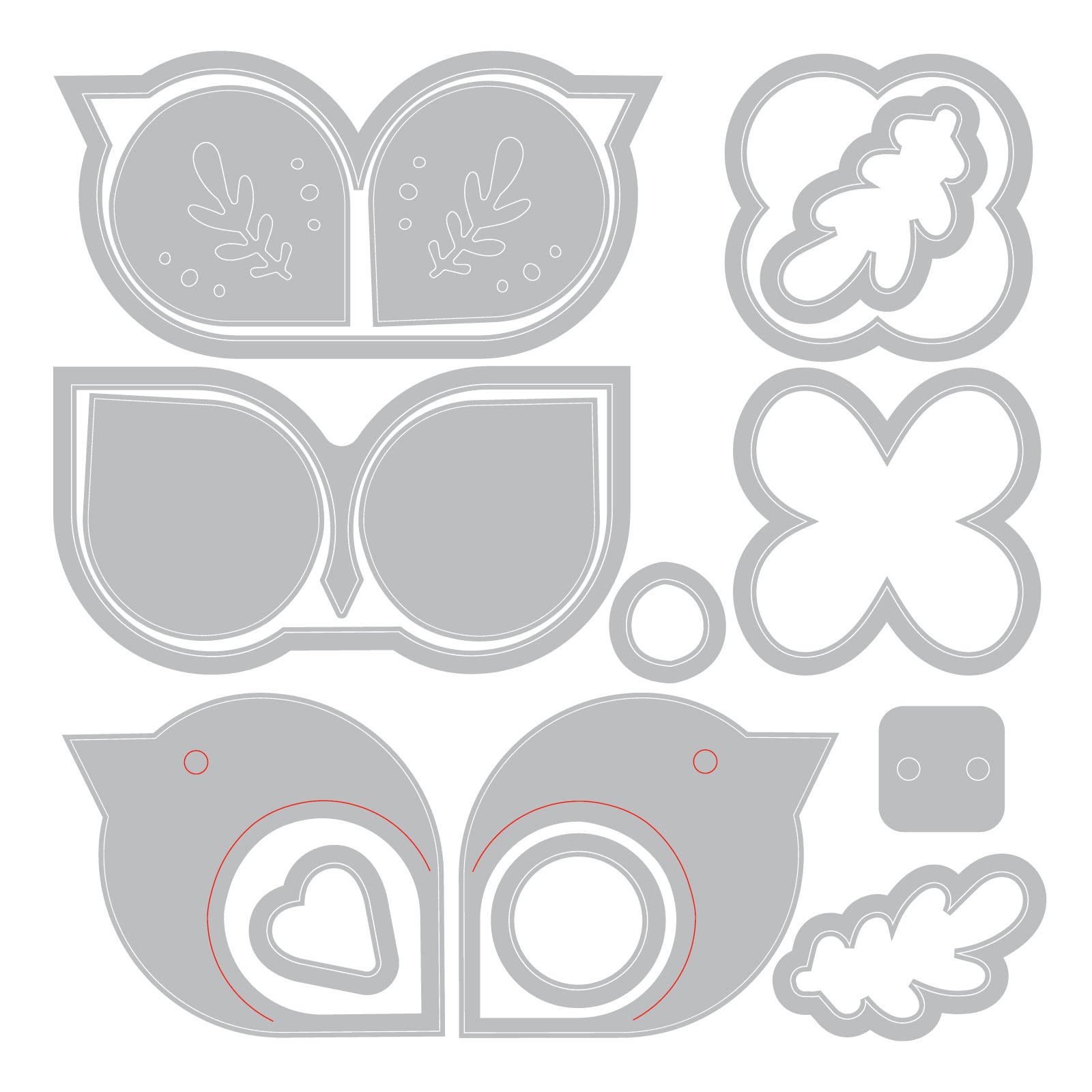 sizzix-framelits-birds-blooms-2-stanzschablonen-16tlg-v-gel image 4