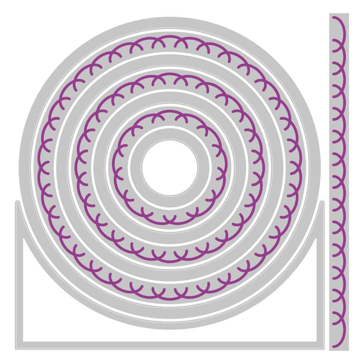 sizzix-framelits-alena-arched-circles-stanzschablonen-9er image 3