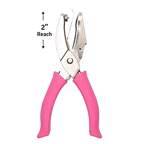 vaessen-cut-easy-stanzzange-kreis-1cm-wei-rosa-handstanzer image 7