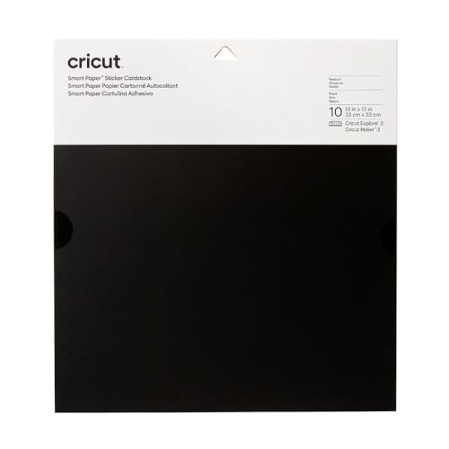 cricut-maker-smart-paper-sticker-cardstock-schwarz-10-blatt image 7