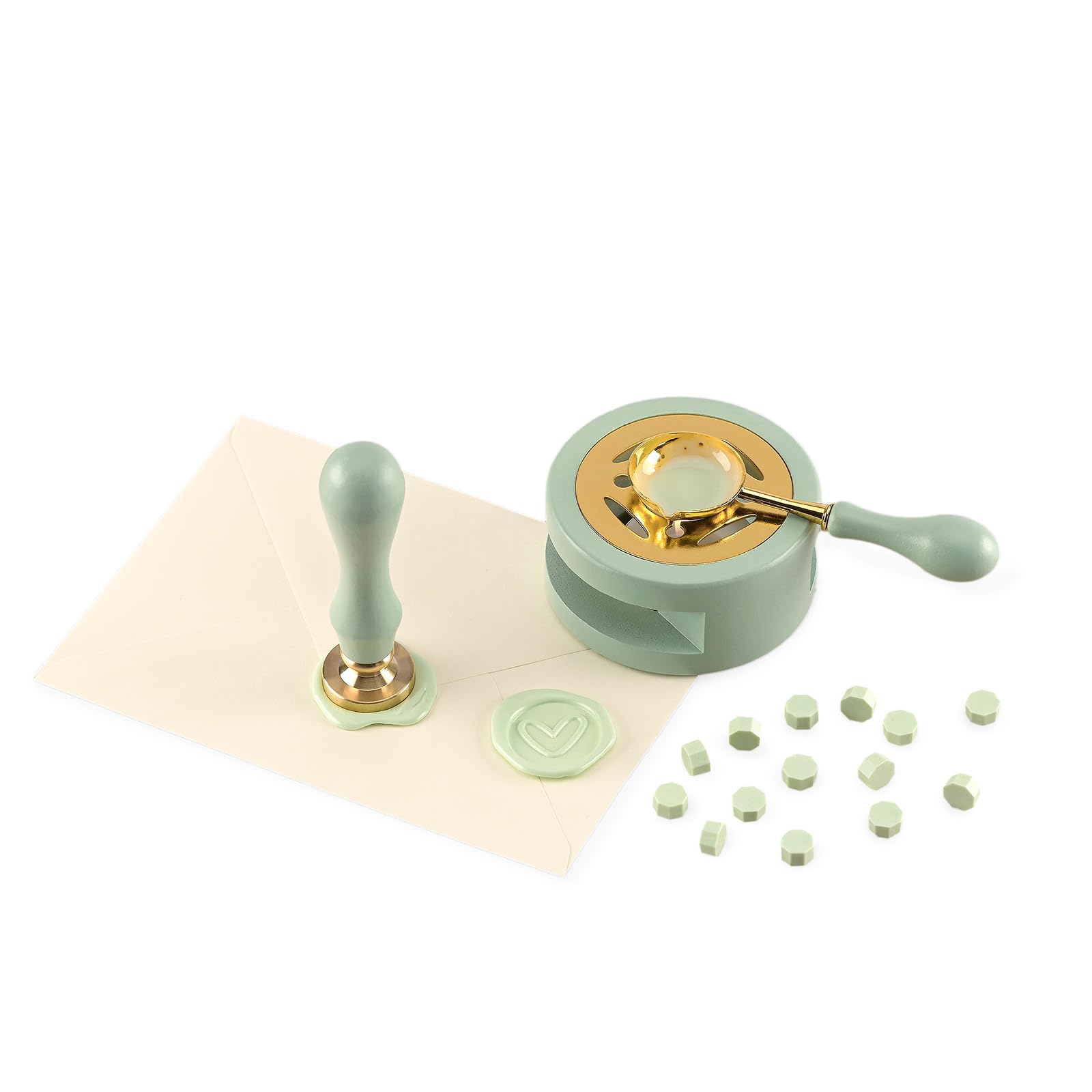 vaessen-creative-cut-easy-wachssiegel-set-herz-mint-komplettset image 3