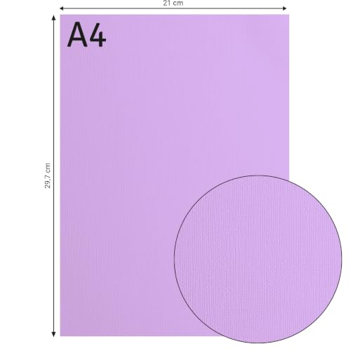 vaessen-creative-florence-tonkarton-a4-hyacinth-lila-25-blatt-216-g image 6