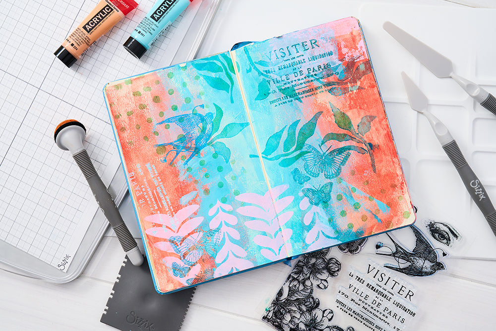 sizzix-studio-sticky-grid-sheets-haftfolie-5er-pack-gro image 3