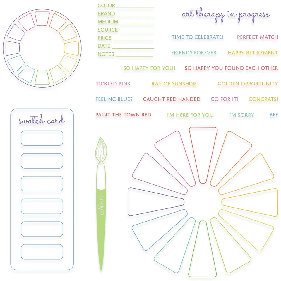 sizzix-clear-stamps-swatch-cards-stempelset-24tlg-a5-eileen-hull image 1