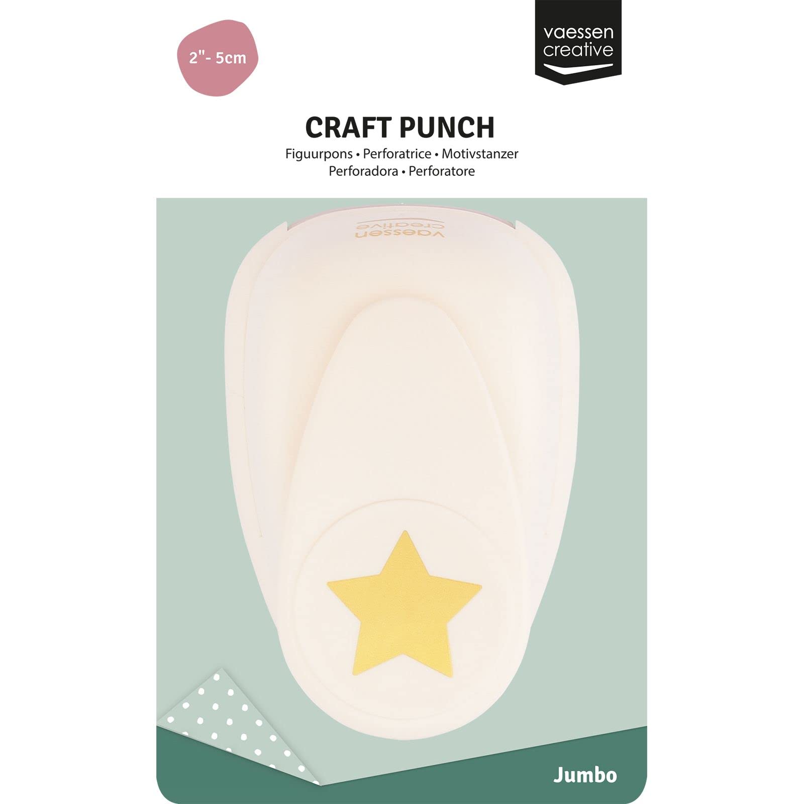 vaessen-creative-cut-easy-motivstanzer-stern-xl-4-8-cm-papier image 4