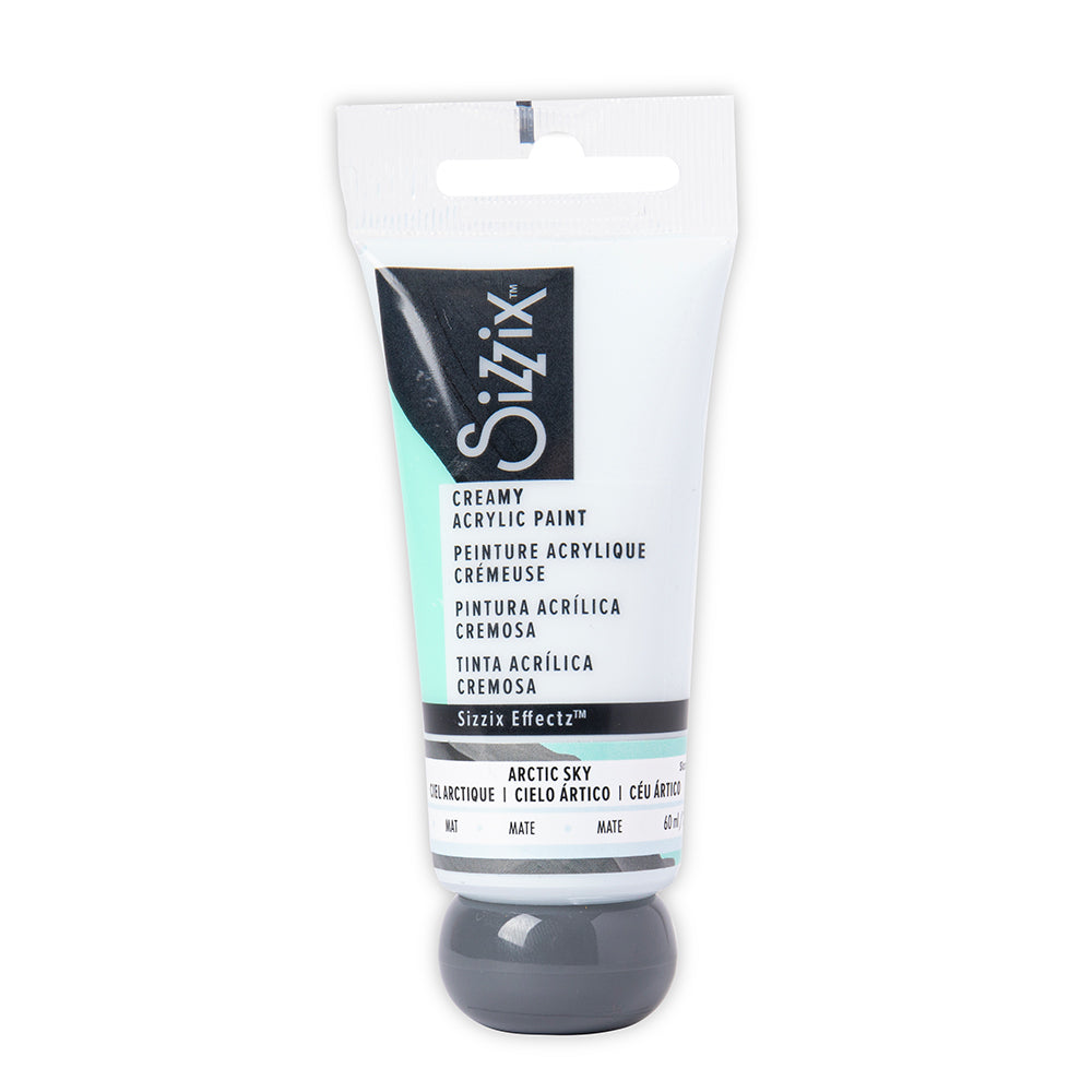 sizzix-effectz-creamy-matte-acrylfarbe-arctic-sky-60ml image 1