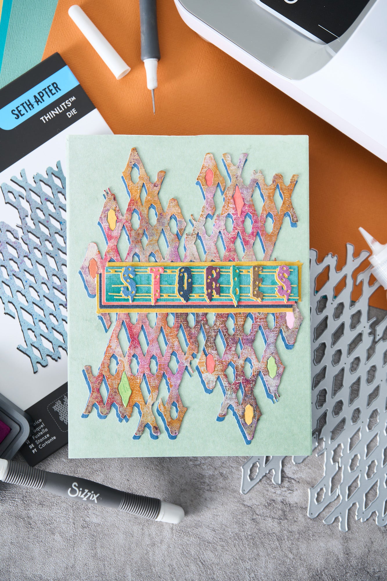 sizzix-thinlits-word-wafers-2-stanzschablone-24tlg-schrift image 5