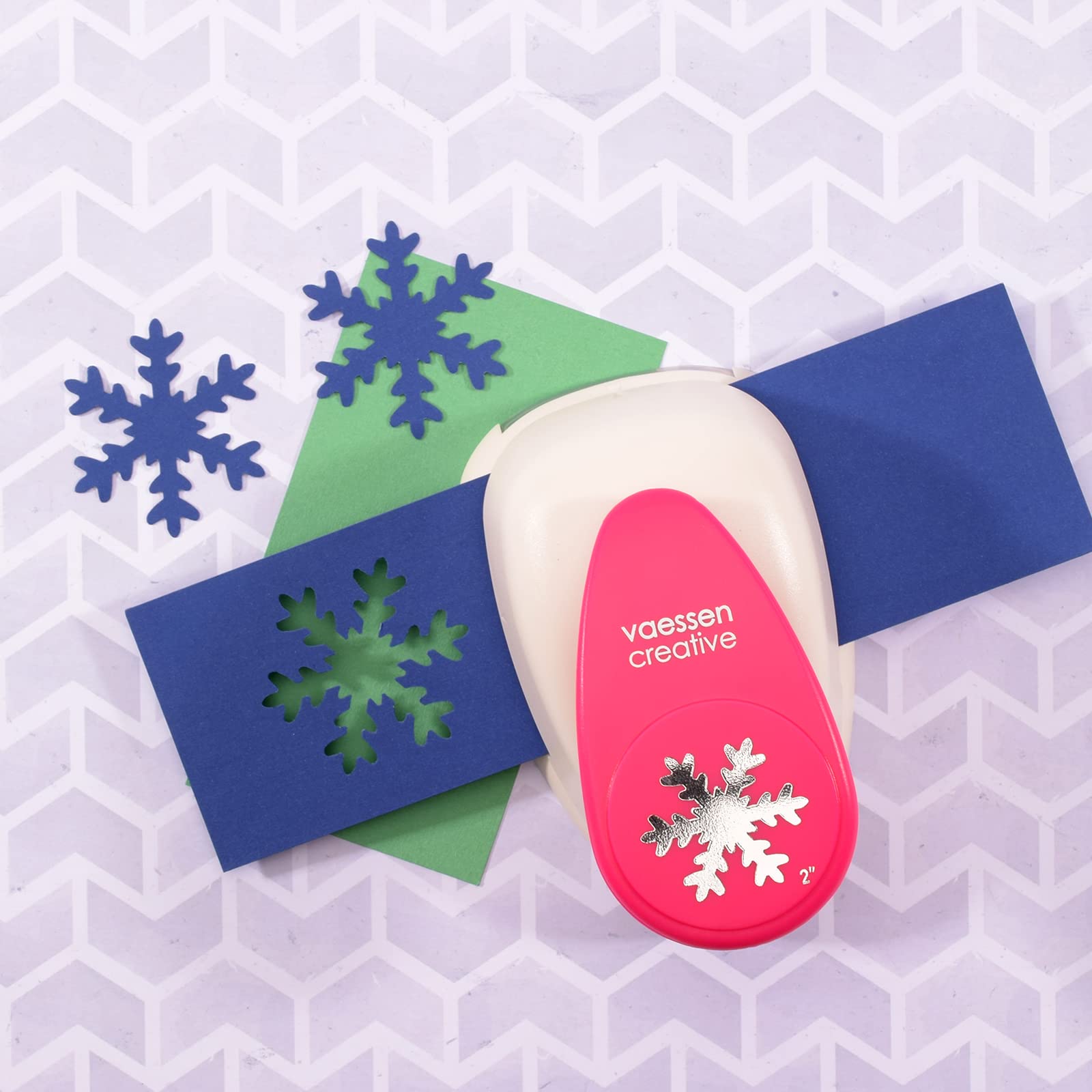 vaessen-creative-cut-easy-motivstanzer-schneeflocke-4-3x5-cm-f-r-papier image 7