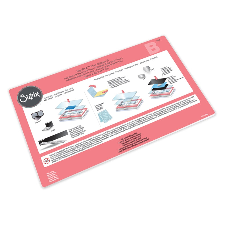 sizzix-big-shot-plus-adapter-b-standard-stanzplatten-zubeh-r image 1