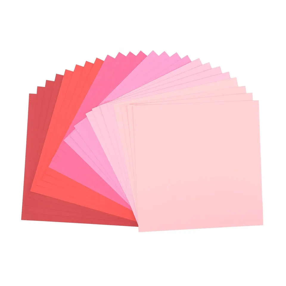 vaessen-florence-scrapbook-papier-pink-30-5x30-5cm-24-blatt image 1