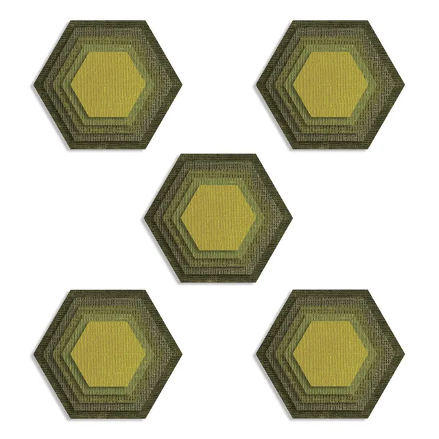 sizzix-thinlits-stacked-tiles-hexagons-stanzschablonen-25tlg-tim-holtz image 1