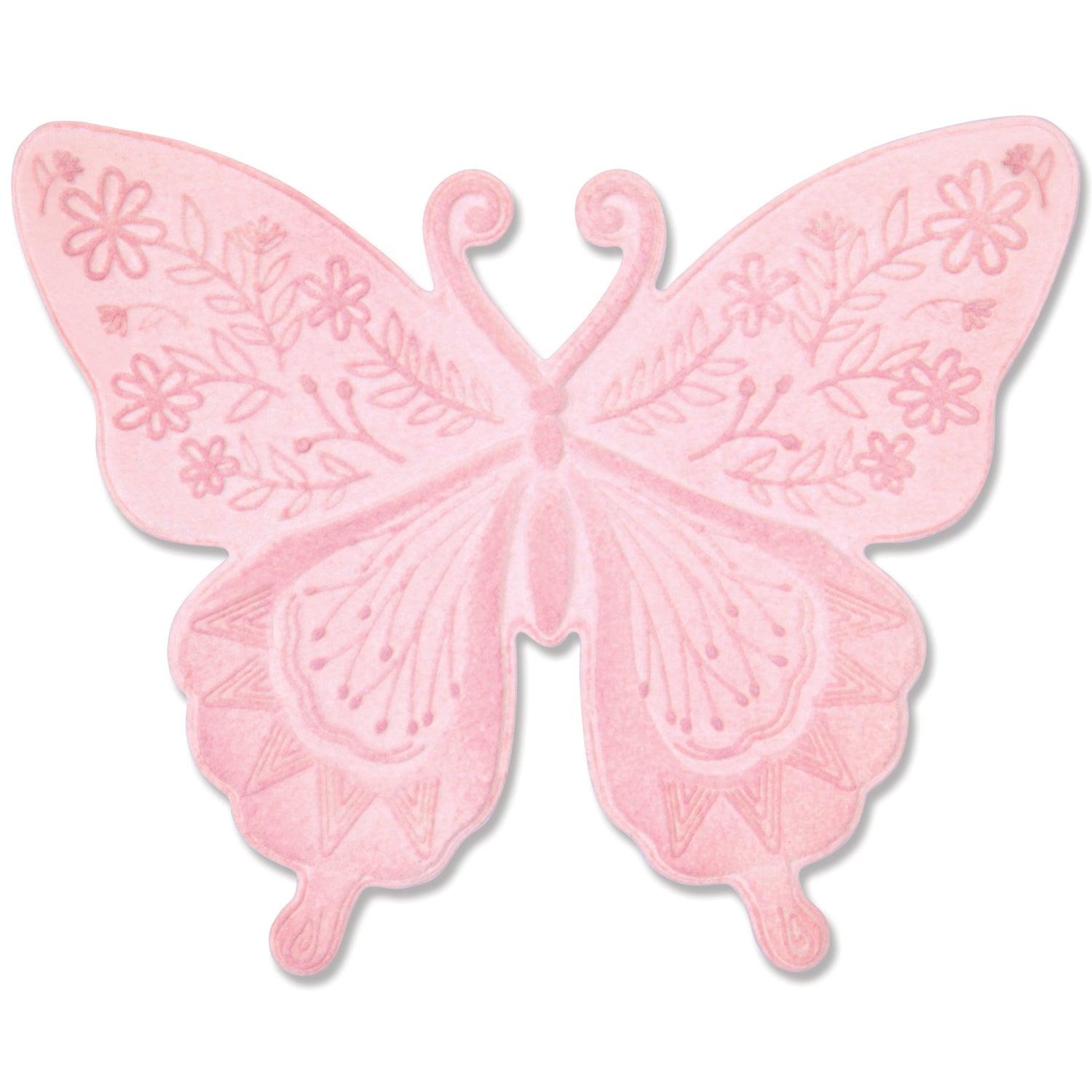 sizzix-3-d-impresslits-floral-butterfly-pr-gefolder image 1