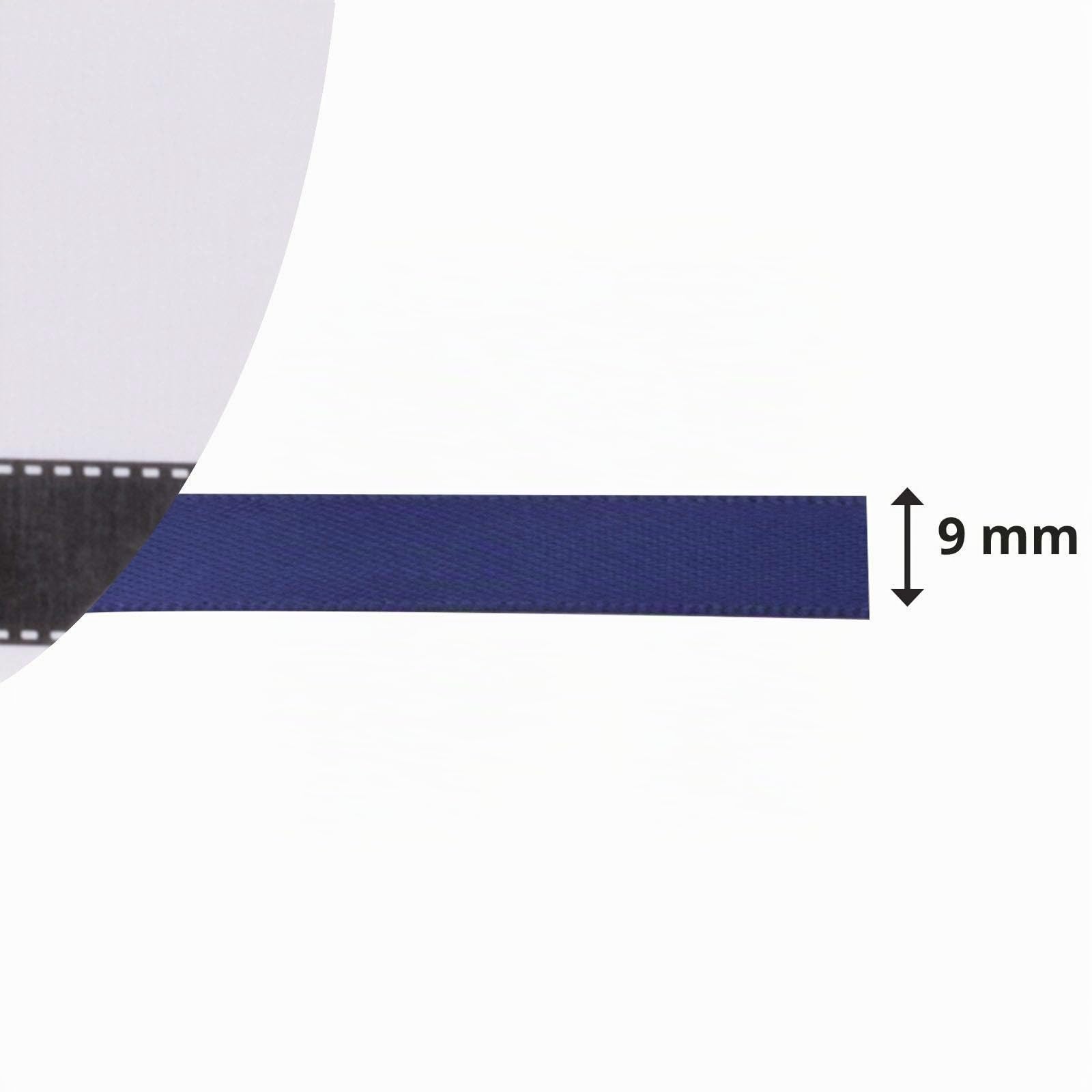 vaessen-florence-satinband-9mm-dunkelblau-10m-dekoband image 2