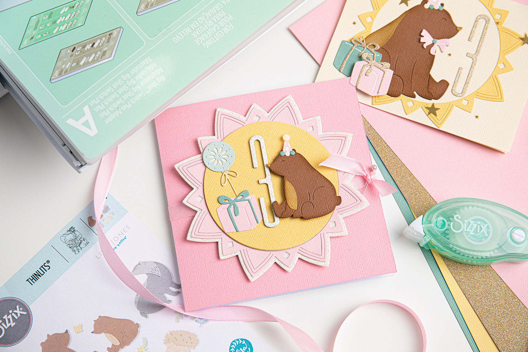 sizzix-thinlits-stanzform-geo-frames-borders-10-tlg image 4