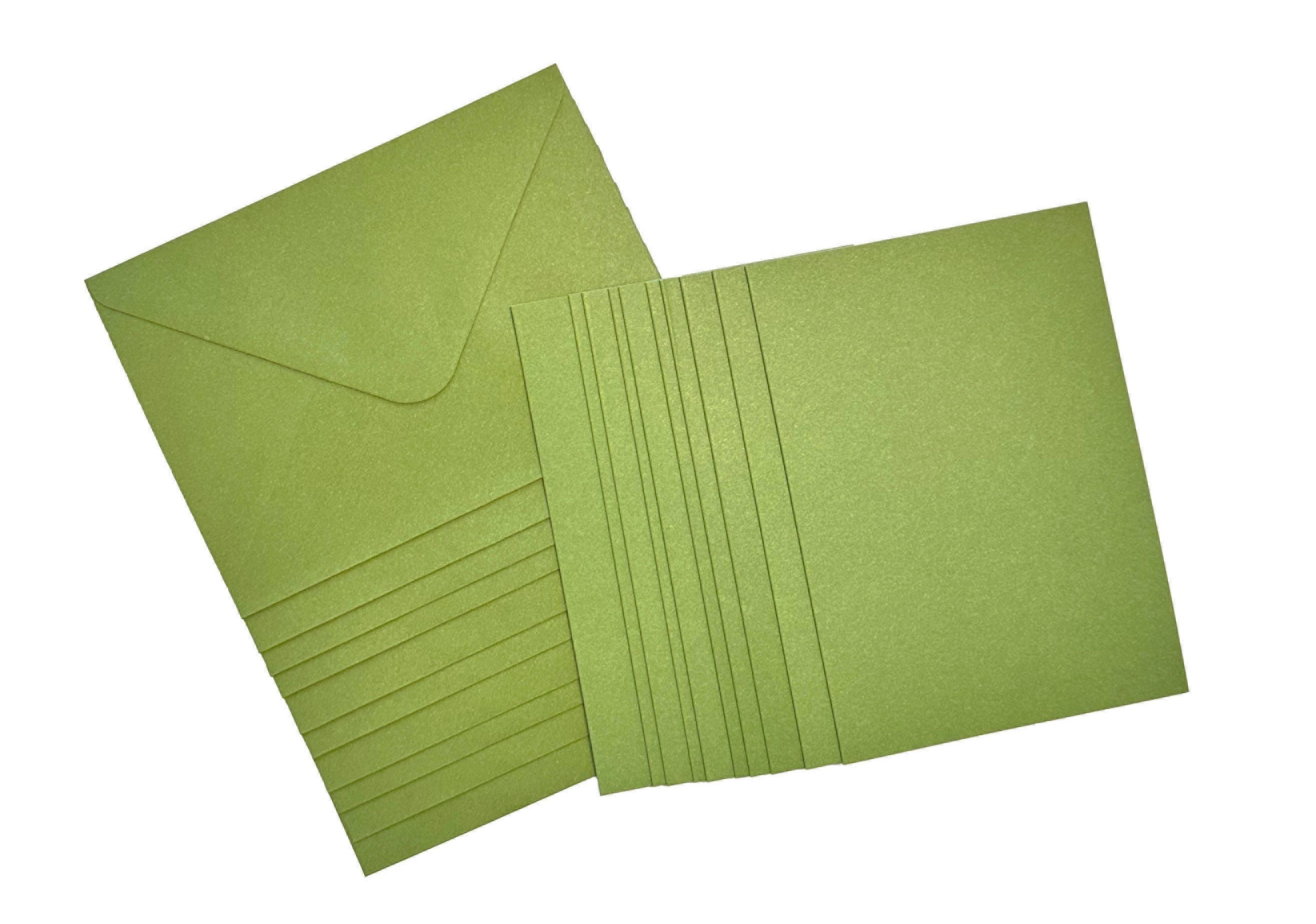 sizzix-surfacez-karten-umschl-ge-a6-forest-10er-gr-n-300g image 1