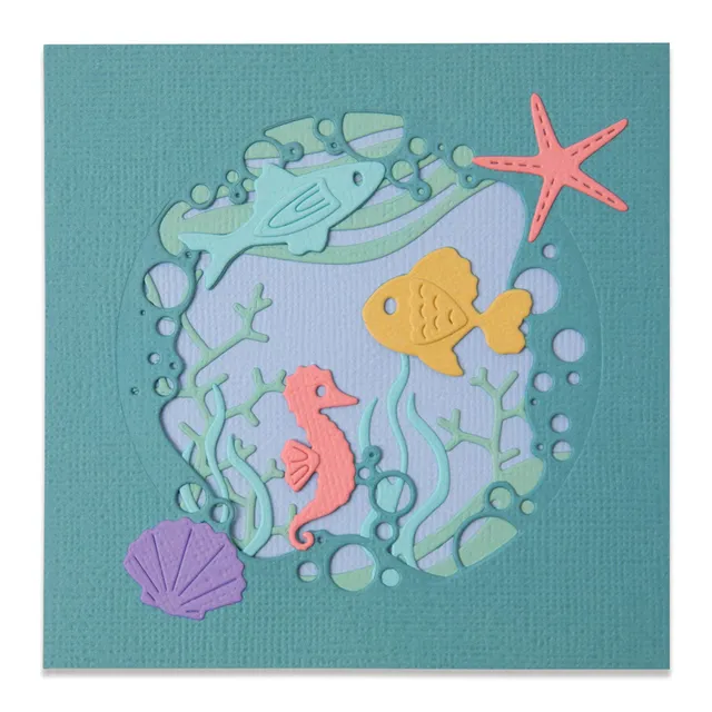 sizzix-thinlits-ocean-scene-stanzschablonen-meer-9-teilig-3d image 1