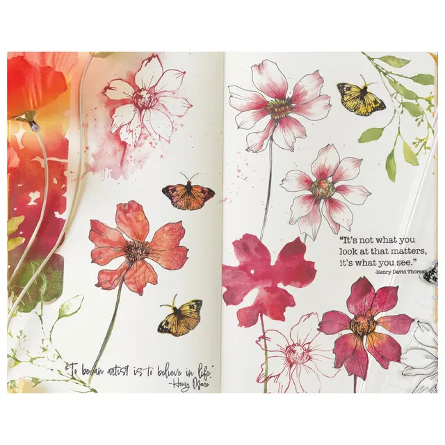 sizzix-studio-wild-blooms-stempelset-blumen-11-tlg image 1