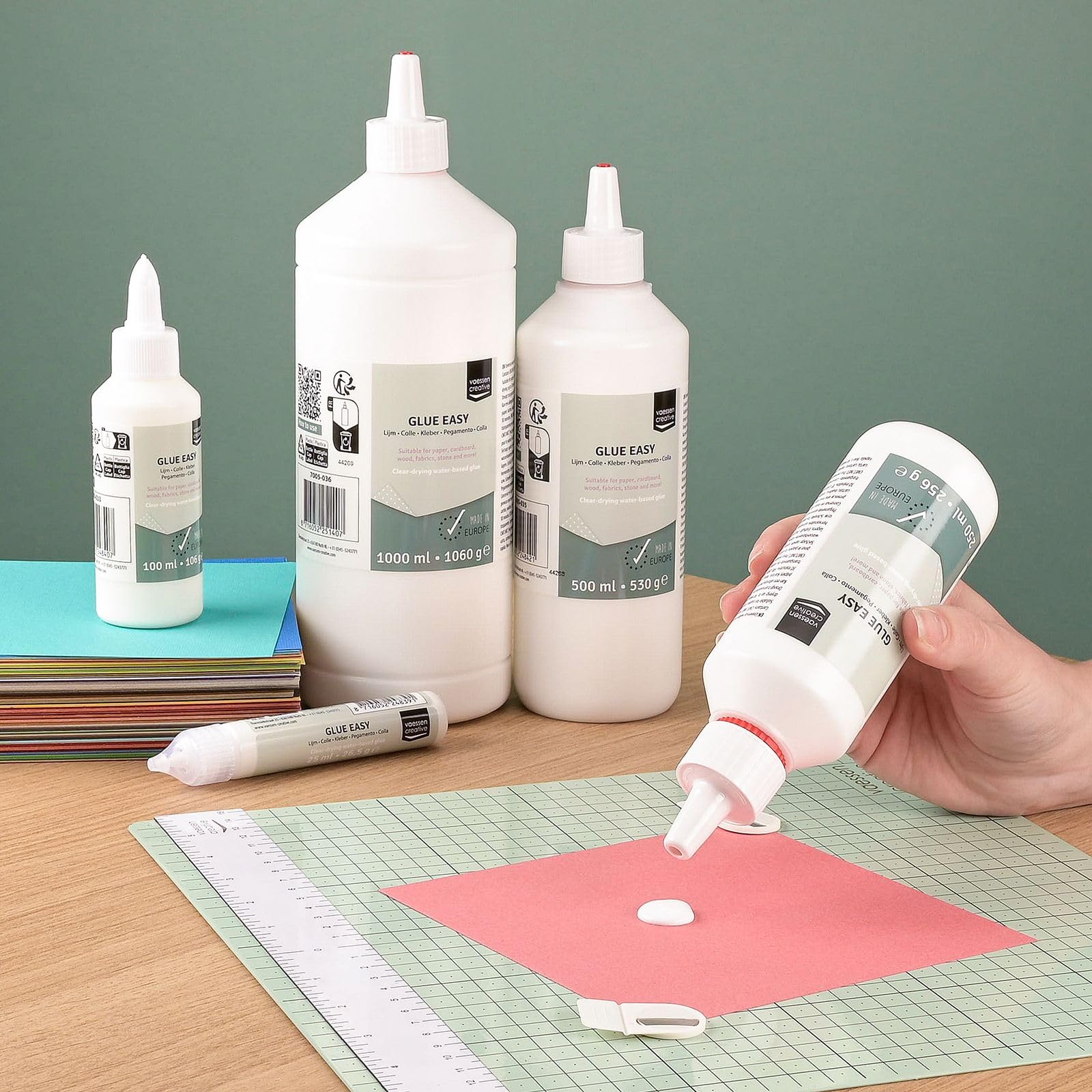 vaessen-creative-florence-glue-easy-bastelkleber-250-ml-transparent image 2