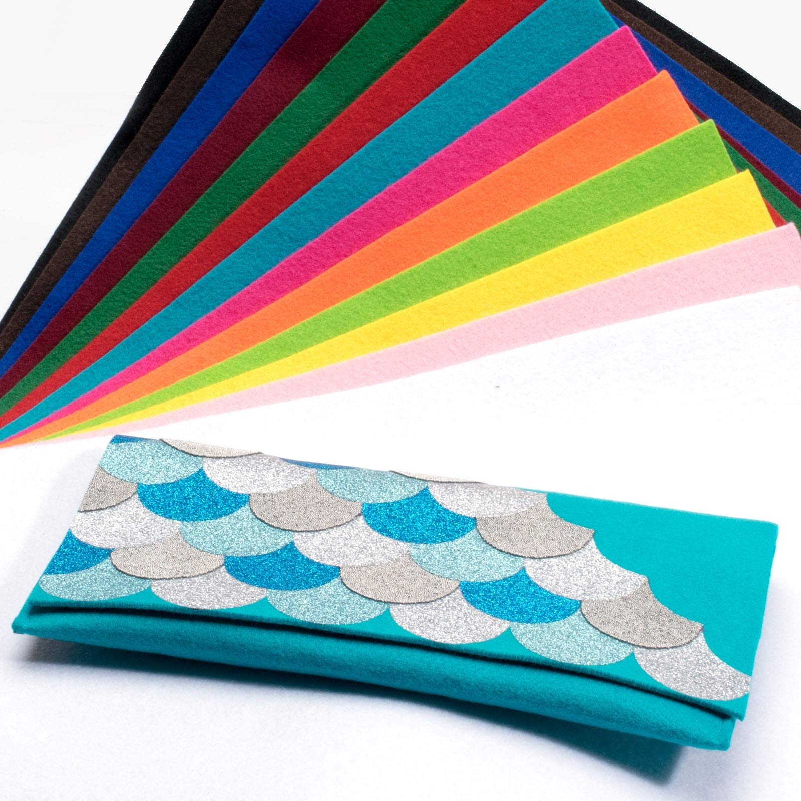 vaessen-florence-filzstoff-10x15-cm-30-blatt-bunt-bastelfilz-1-mm image 2