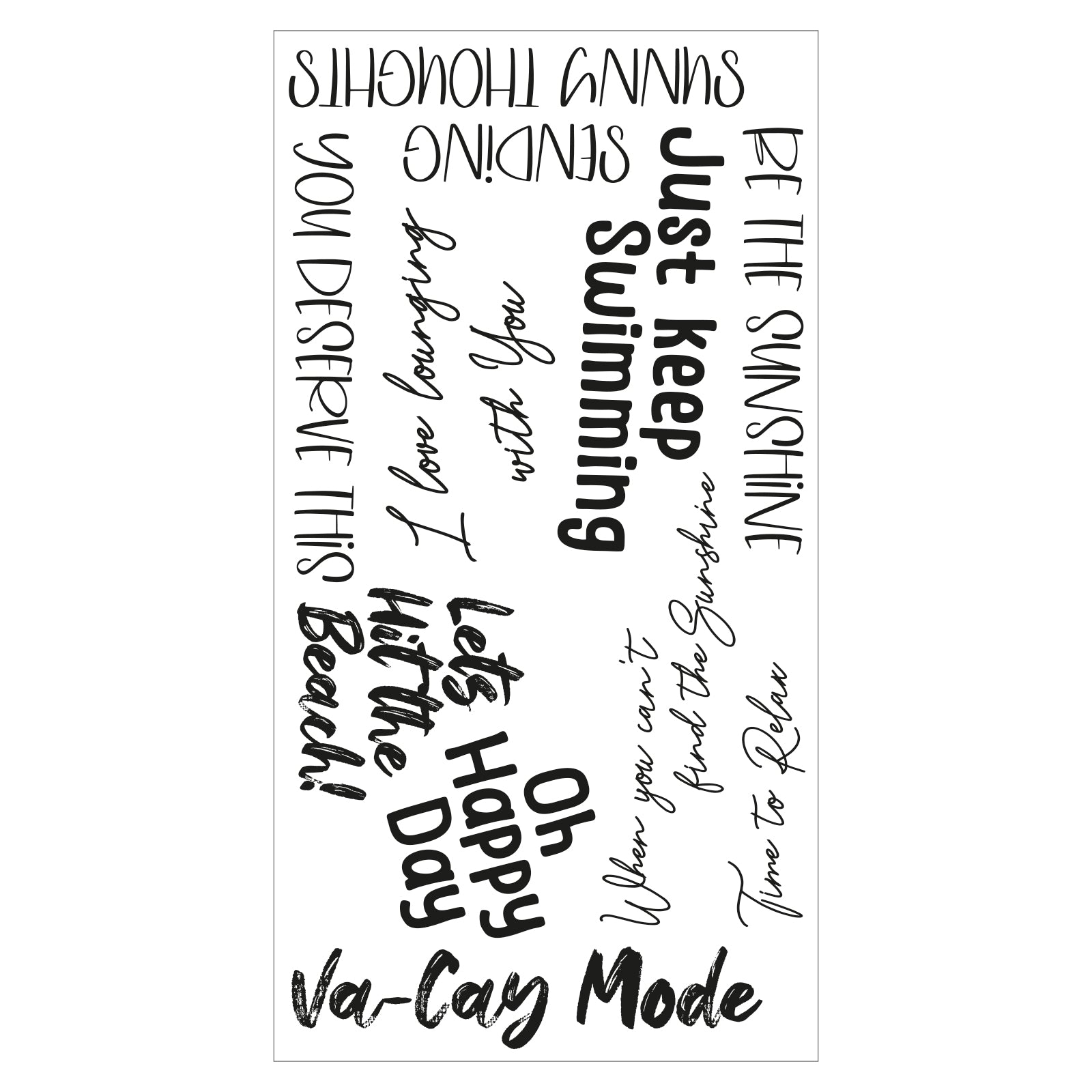 sizzix-clear-stamps-va-cay-mode-stempelset-10tlg-sommer image 2