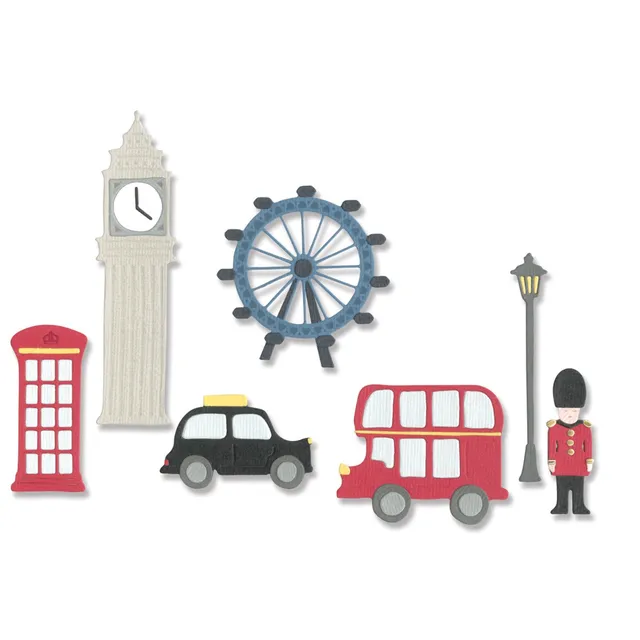 sizzix-thinlits-in-the-city-stanzschablonen-9er-london-set image 1