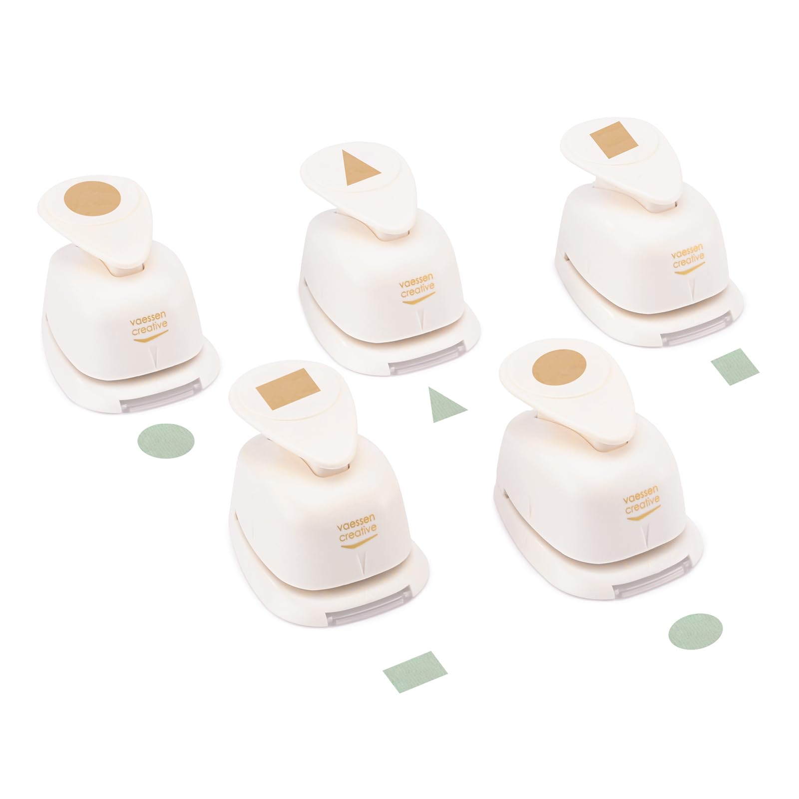 vaessen-creative-cut-easy-motivstanzer-set-5-tlg-grundformen-f-r-papier image 2