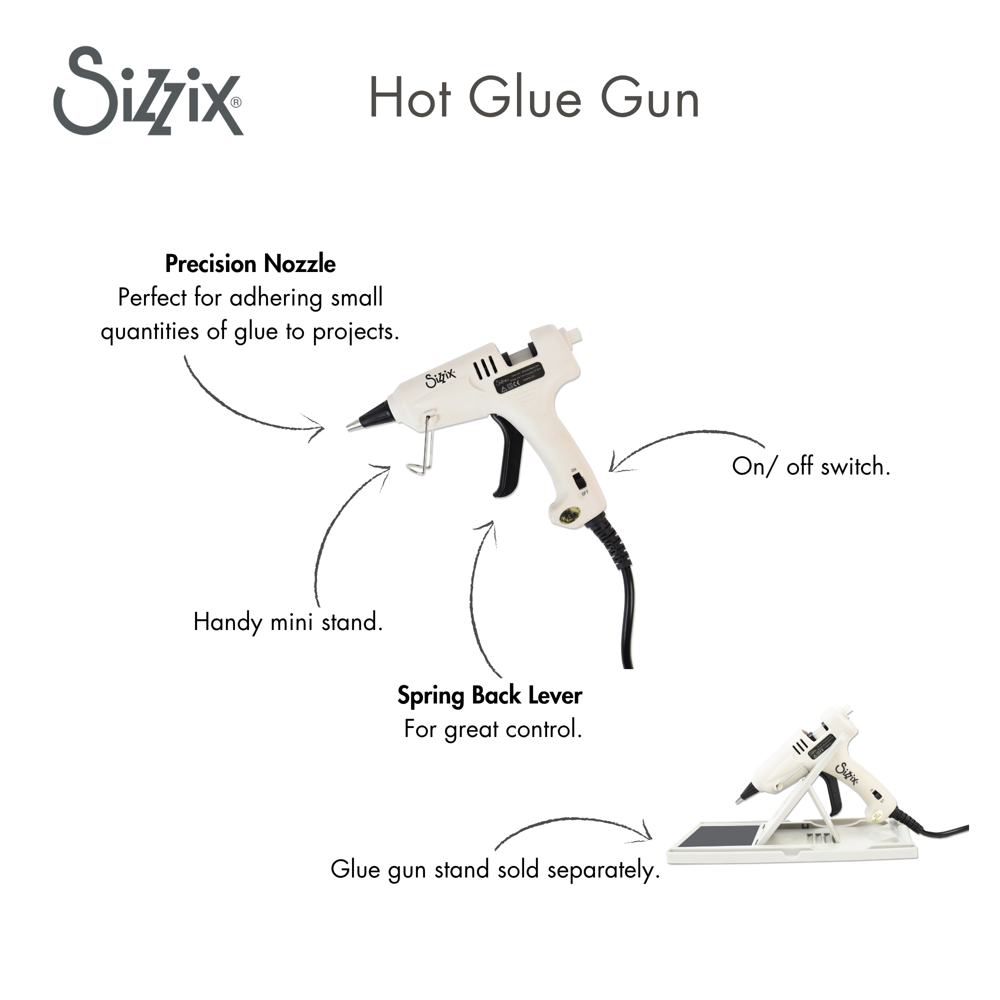 sizzix-glue-gun-hei-klebepistole-f-r-basteln-papier image 2