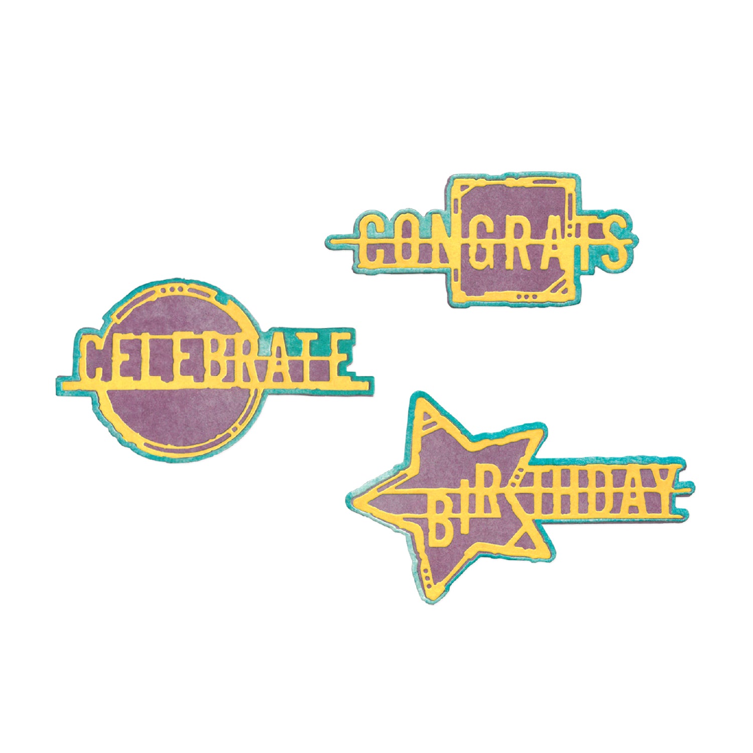 sizzix-thinlits-word-wafers-birthday-stanzschablonen-6-teilig image 1