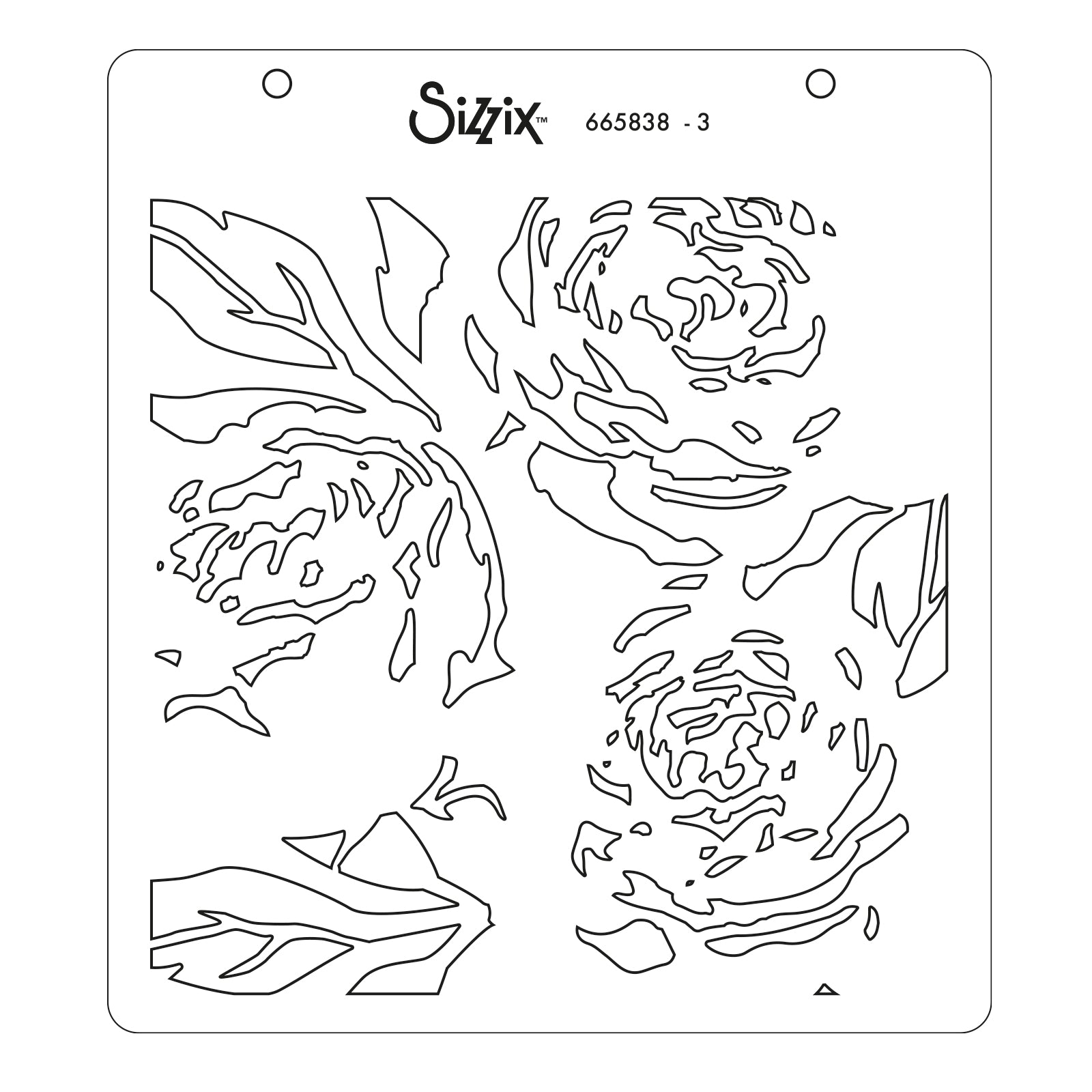 sizzix-layered-stencils-painted-peonies-schablonen-4tlg-blumen image 4