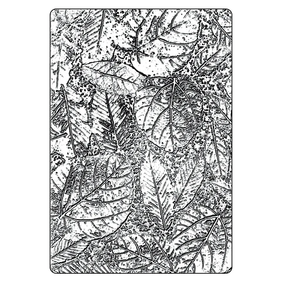 sizzix-tim-holtz-foliage-pr-gefolder-a5-3-d-texture-fades image 1