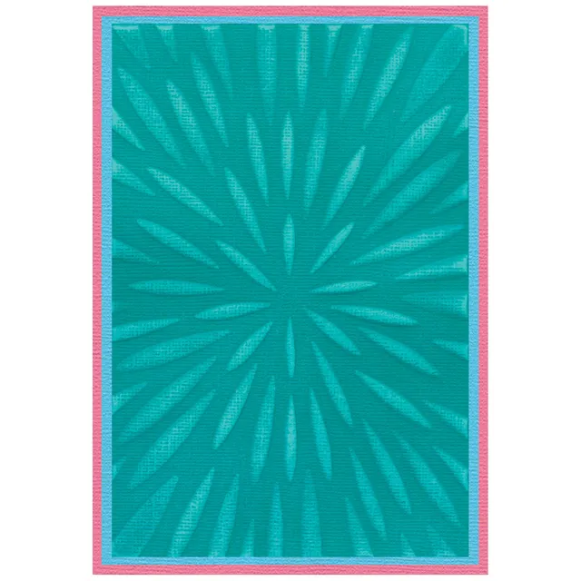 sizzix-3-d-textured-impressions-pr-gefolder-burst-of-bright-a6 image 1